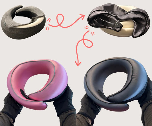 Fundas de almohada de viaje de lujo